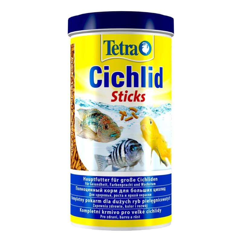 טטרה מזון צף לצקלידים Cichlid sticks